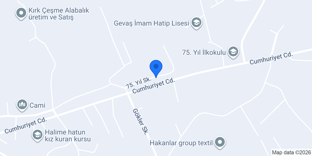 Dereağzı İlköğretim Okulu konumu