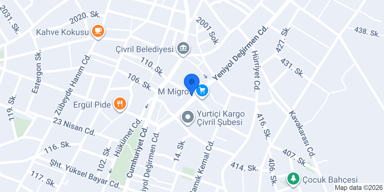 Munise Gündoğdu Sigorta konumu