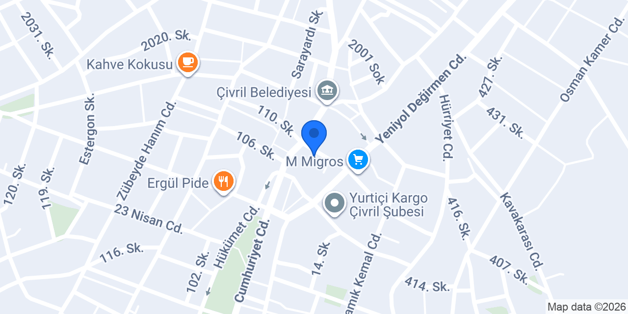 İzmirlioğlu Elektrik konumu