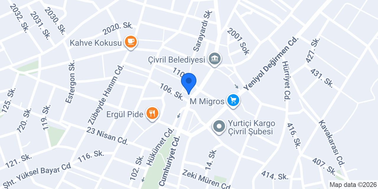 Emre Otel Çivril konumu