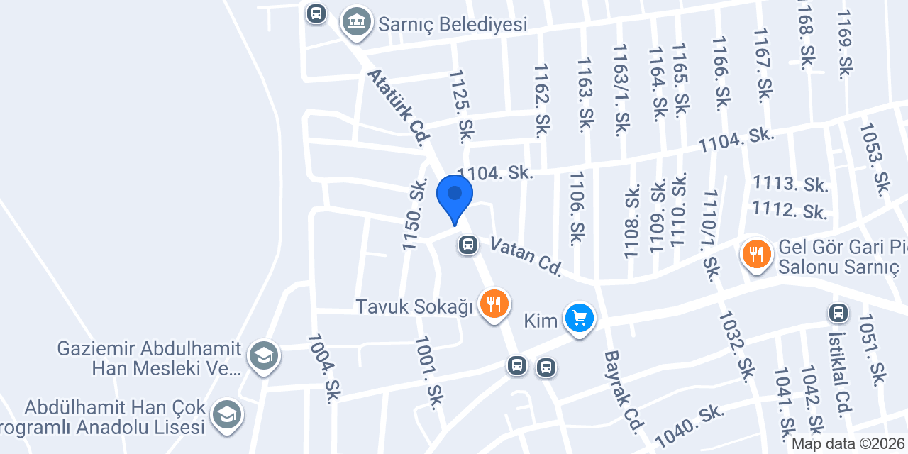 Ber Restoran konumu