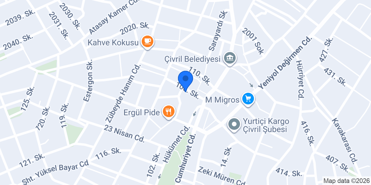 Güvenler İnternet Cafe konumu