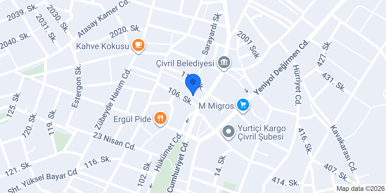 Çavdaroğlu Sigorta konumu