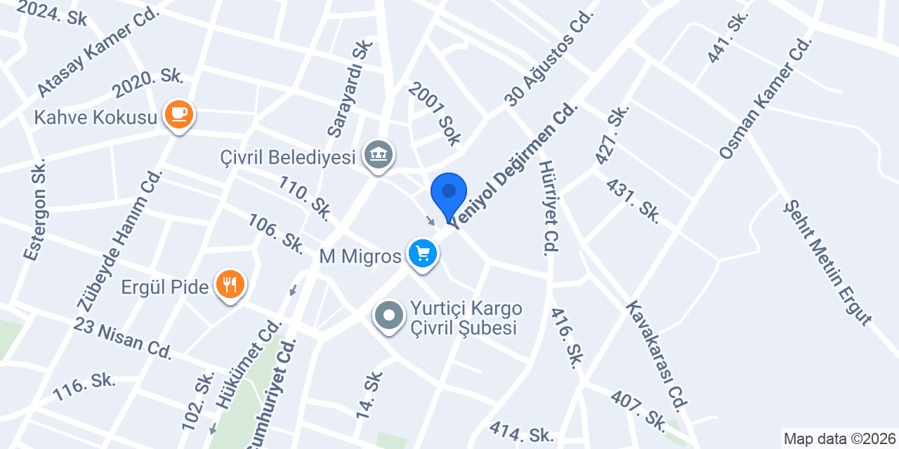 Balyimez Ticaret konumu