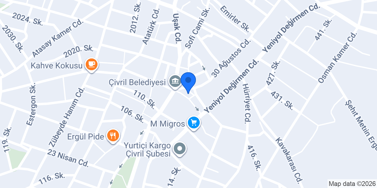 Gezgin Elektrik konumu