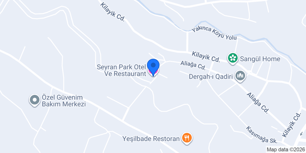 Seyran Park Otel Ve Restaurant konumu
