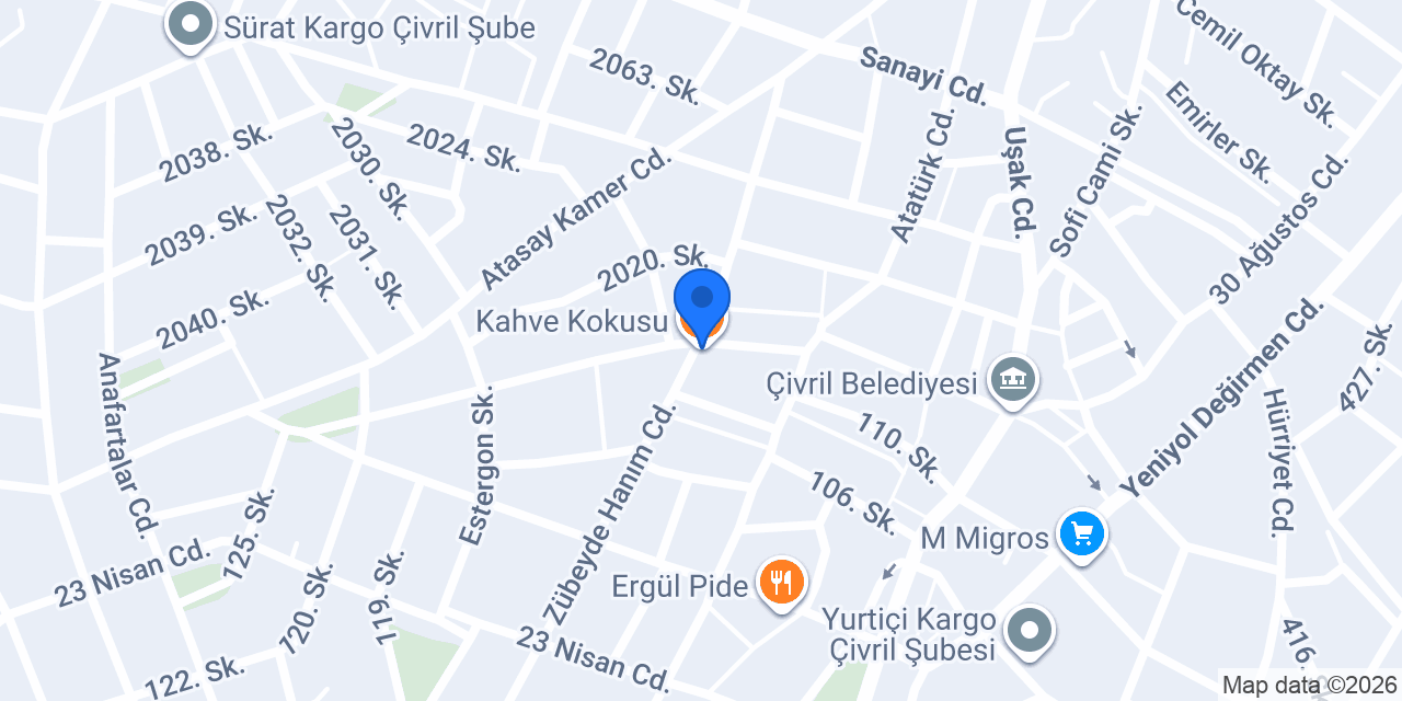 Kahve Kokusu konumu