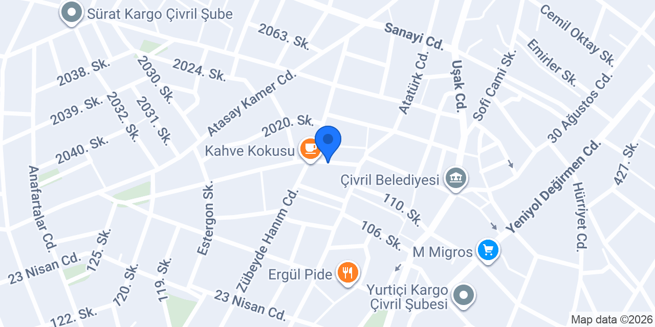 BURSA TEKNİK MÜHENDİSLİK konumu