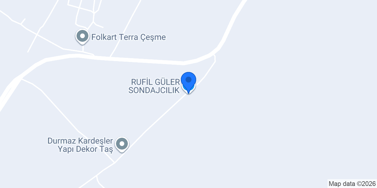 RUFİL GÜLER SONDAJCILIK konumu