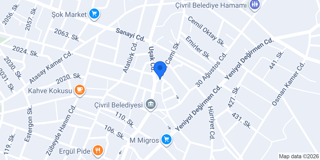 Azra Pide Çivril konumu