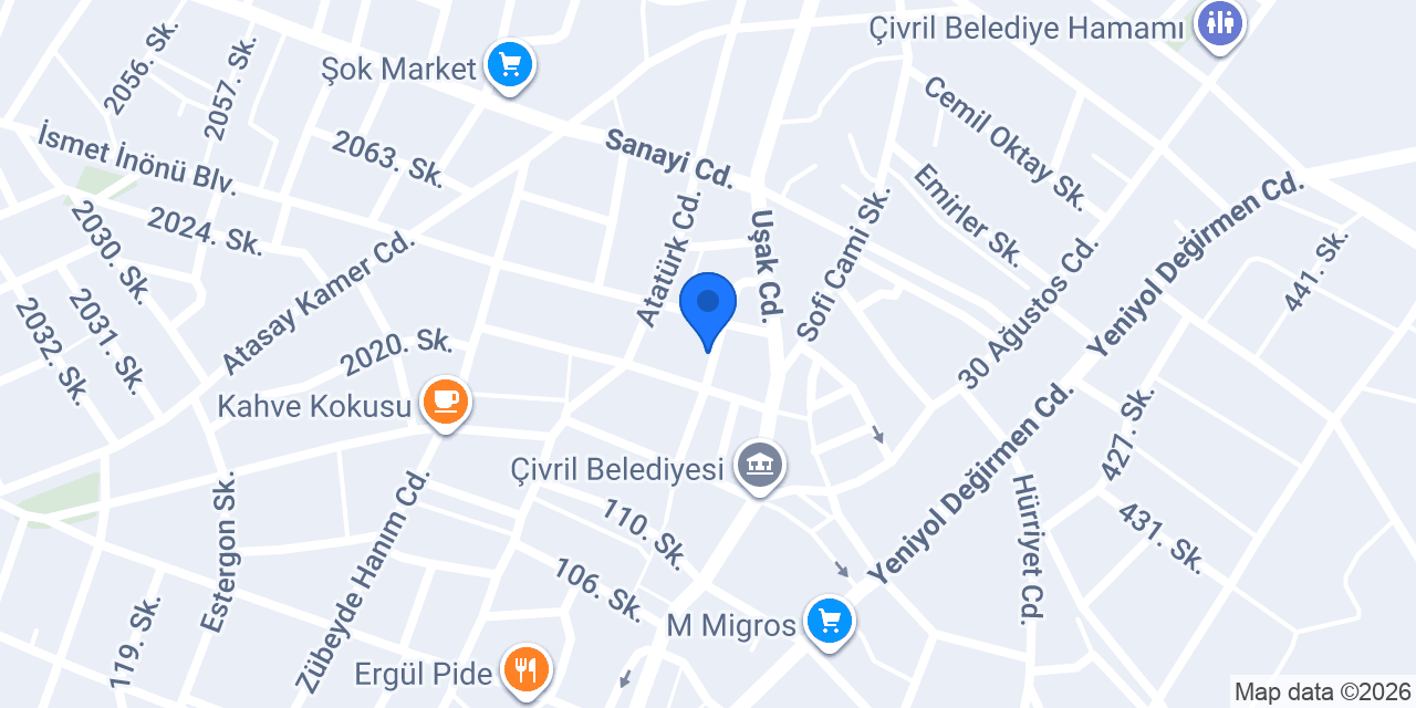 Sevimli Dostlar Petshop konumu
