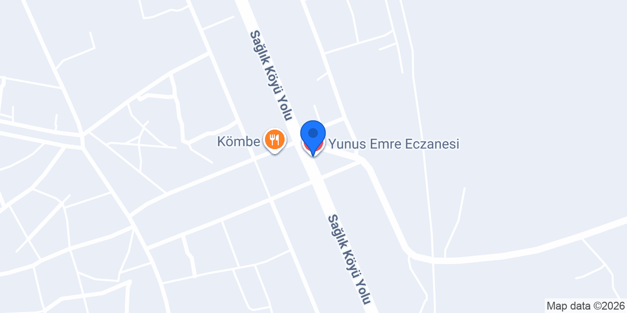 Yunus Emre Eczanesi konumu