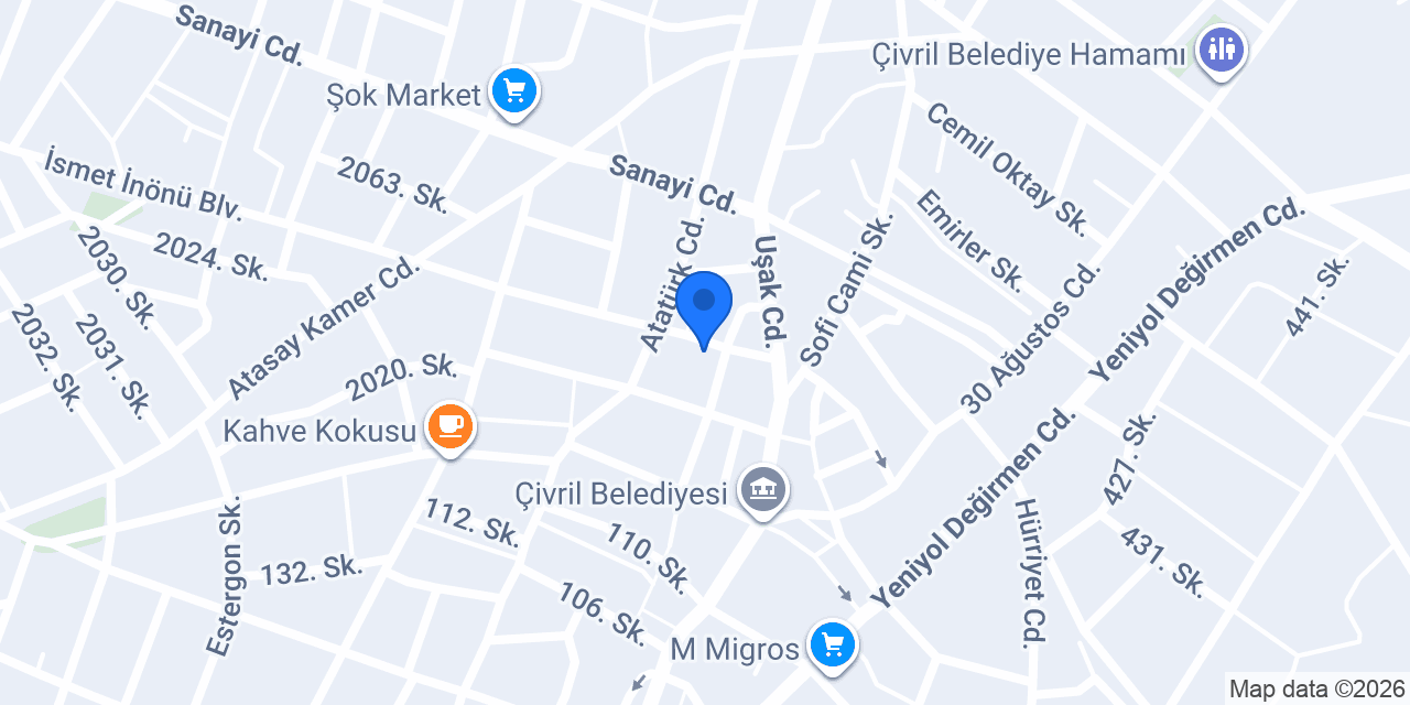 Özgün simit çivril konumu