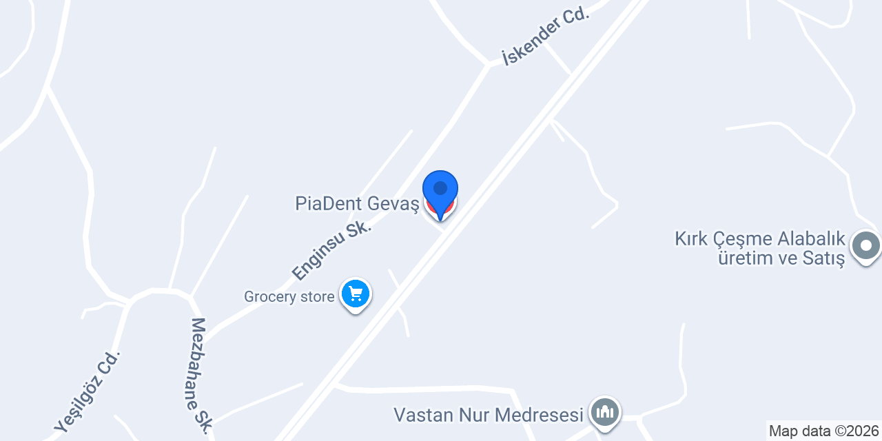 PiaDent Gevaş konumu