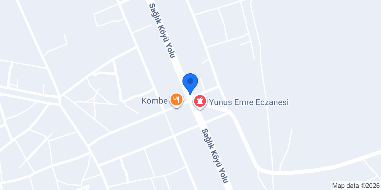 Sağlık Köyü Sağlık Ocağı konumu