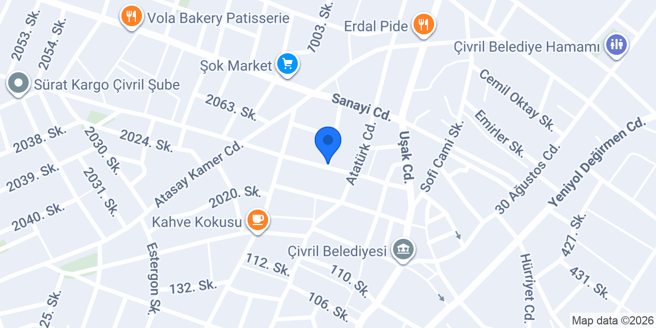 Çivril Karaca Home konumu