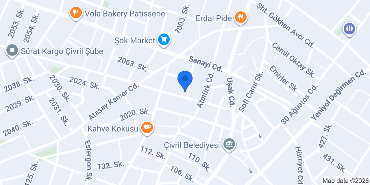 Atar Av Bayii konumu