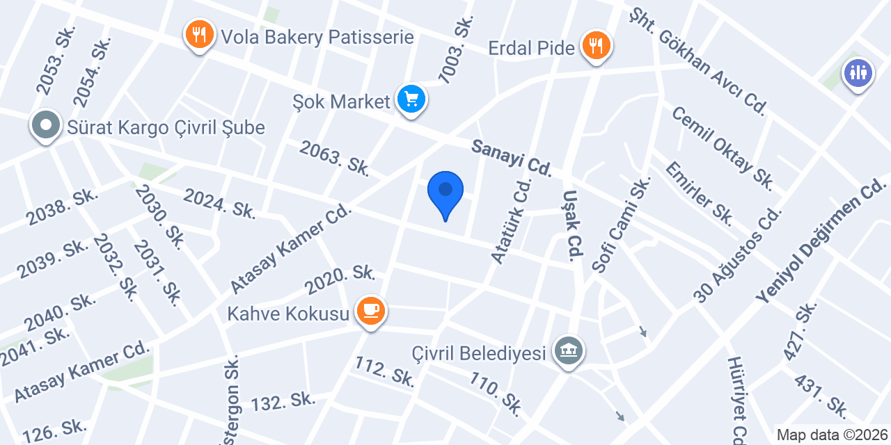 Güneş Pide konumu
