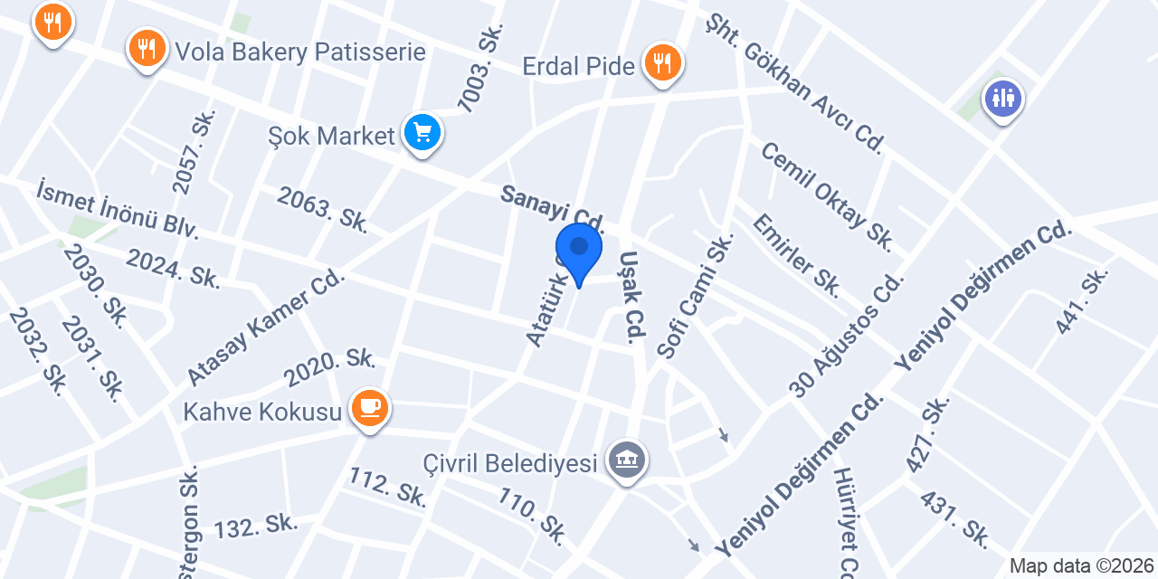 Beyza Veteriner Kliniği konumu