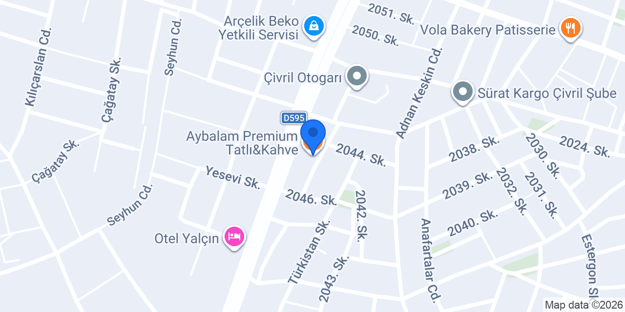Aybalam Premium Tatlı&Kahve konumu