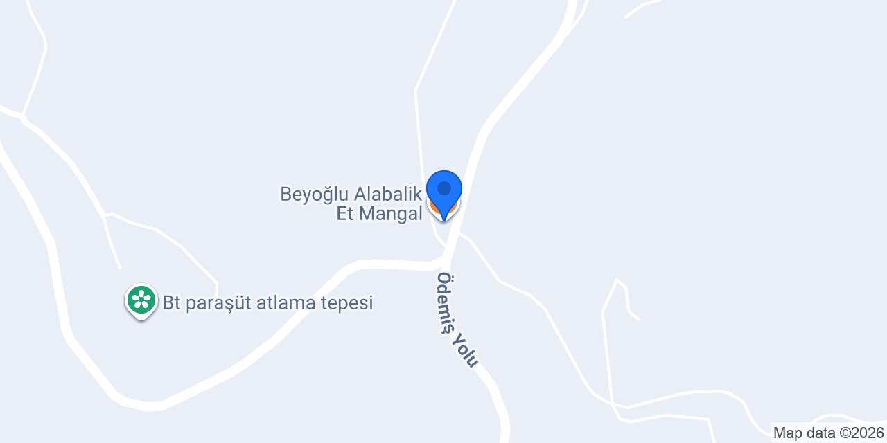 Beyoğlu Alabalik Et Mangal konumu