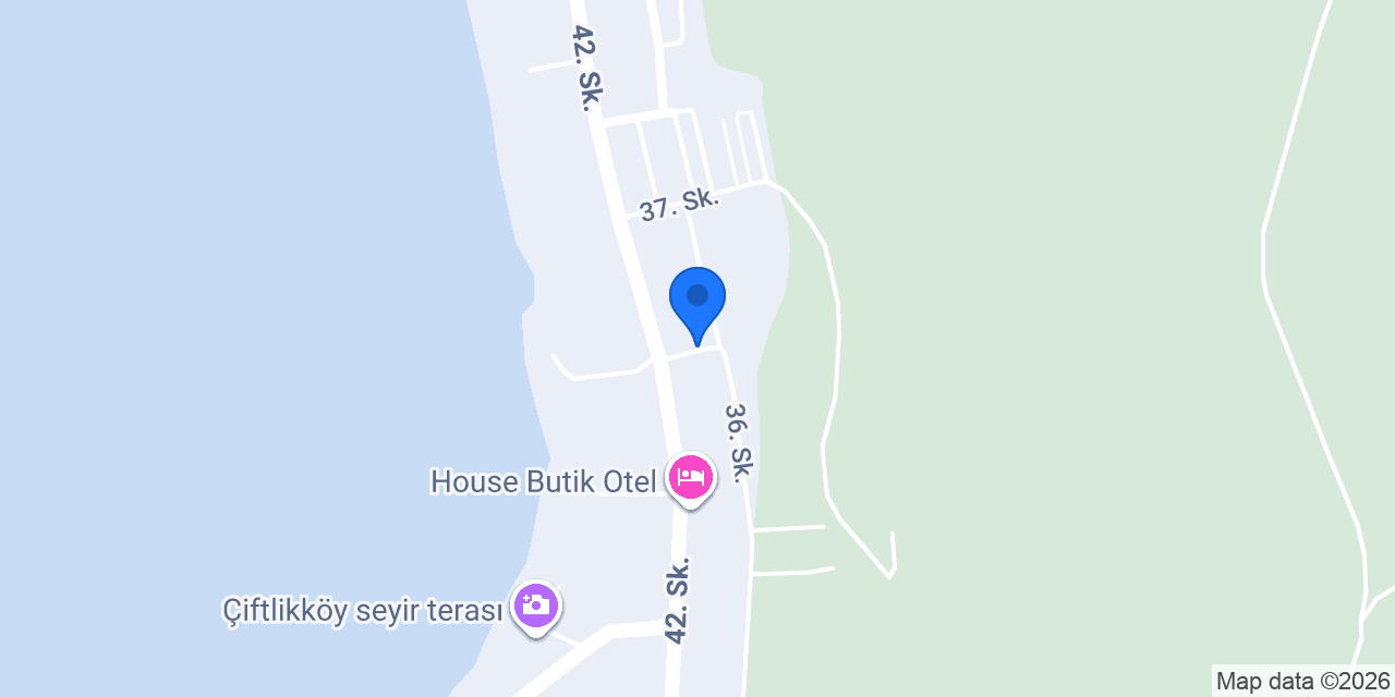 NU Çeşme Marina konumu