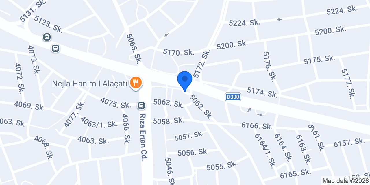 Cem Oto Lastik konumu