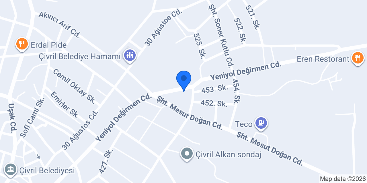 EGE GIDA konumu
