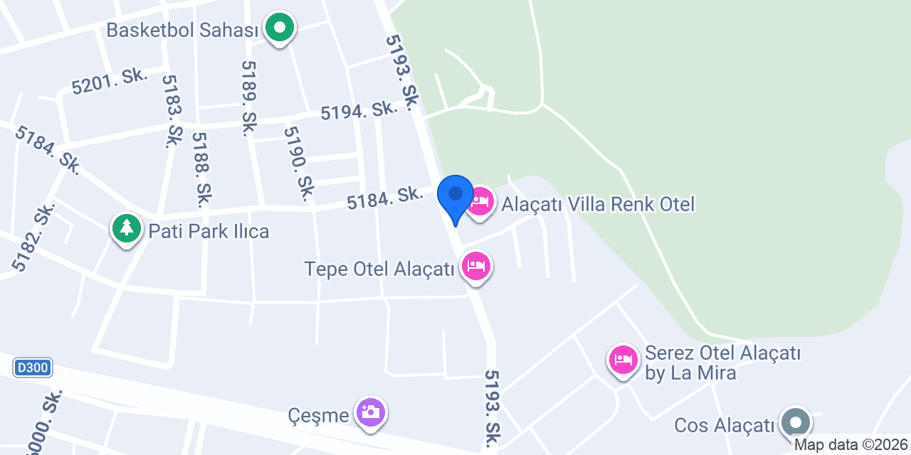 Derli Emlak Çeşme konumu