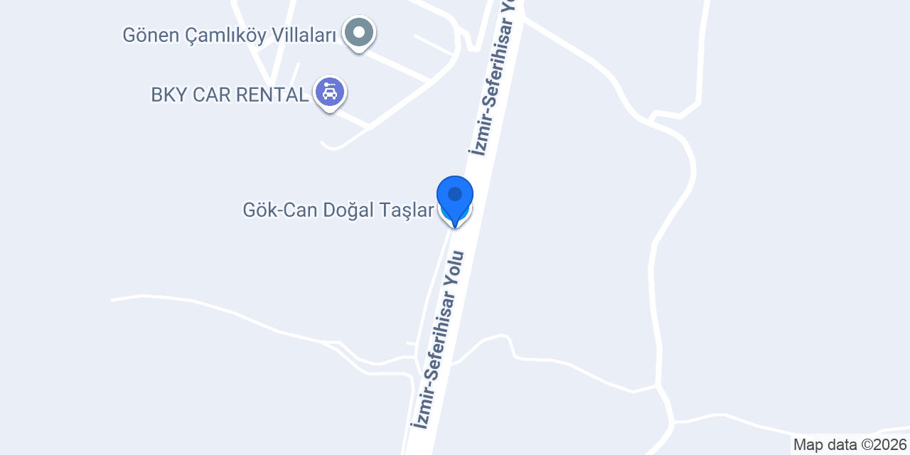 Gök-Can Doğal Taşlar konumu