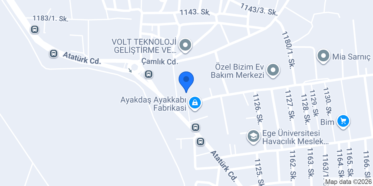 Interblu Technology A.Ş konumu