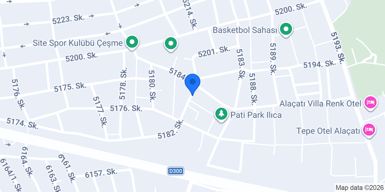 Kar Plaj Evleri konumu