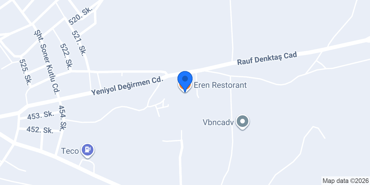 Eren Restorant konumu