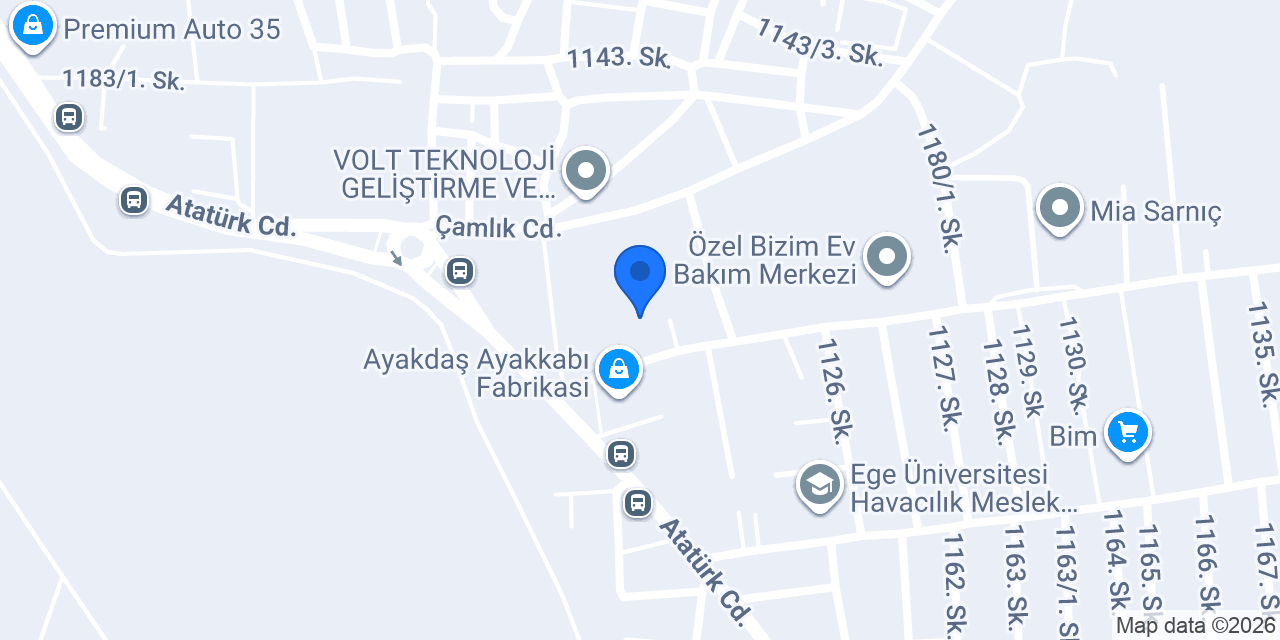 Dusta Mobilya konumu