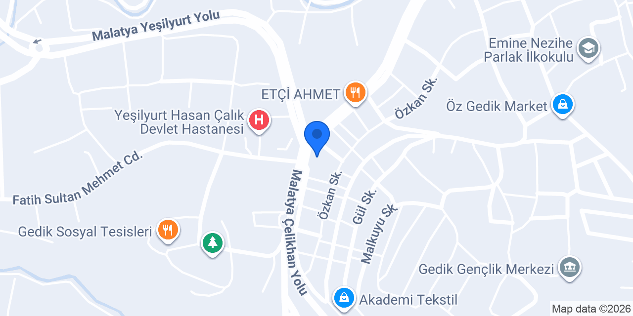 TAŞDEMİR ECZANESİ konumu