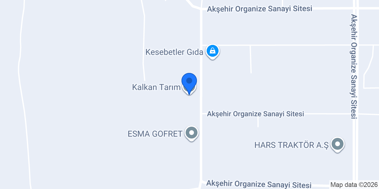 Kalkan Tarım konumu