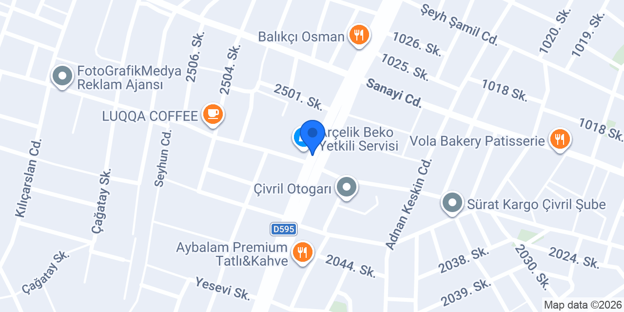 BİLGİN OTOMOTİV konumu