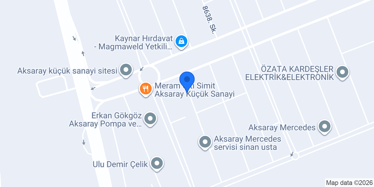 Öz Dumanlar Ağır Vasıta Yedek Parça Aksaray konumu