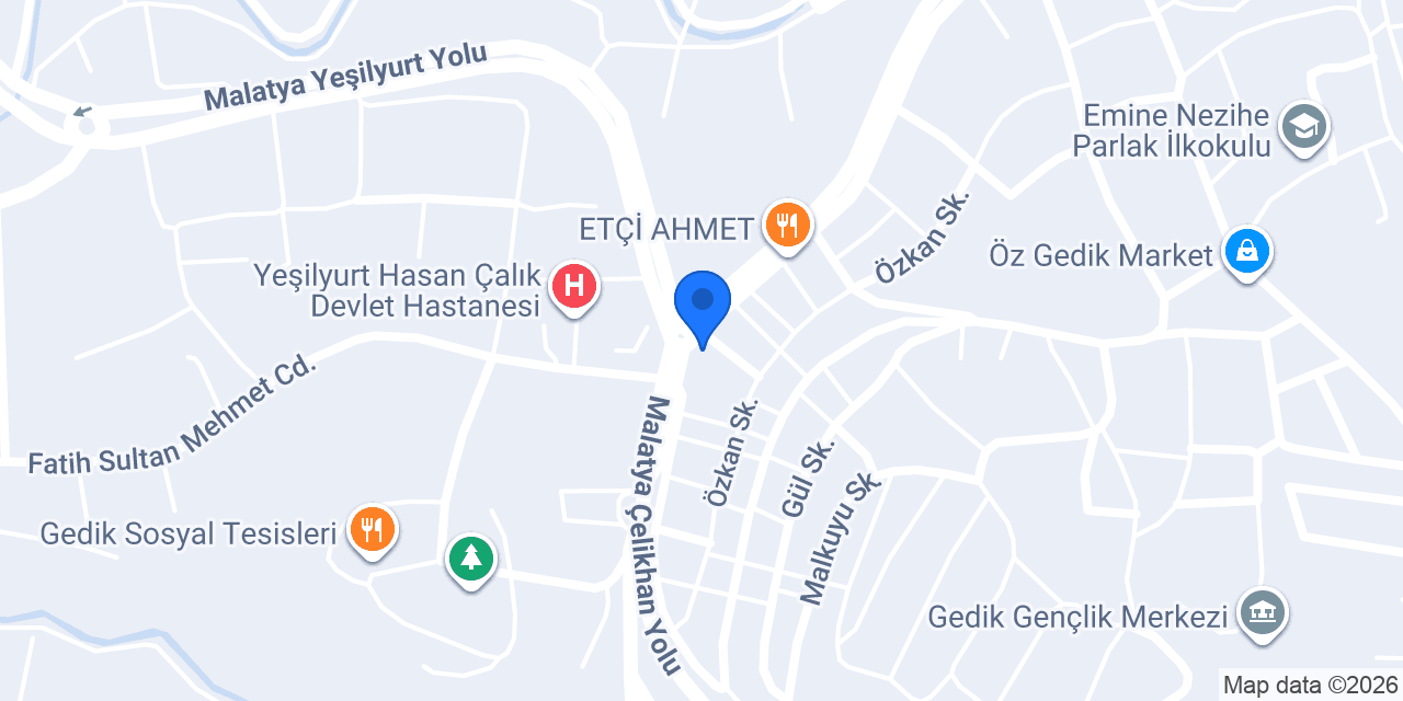 GÖZLÜKÇÜ ÇAMLI KONAK OPTİK konumu