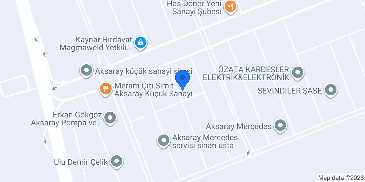 Songur oto makas konumu