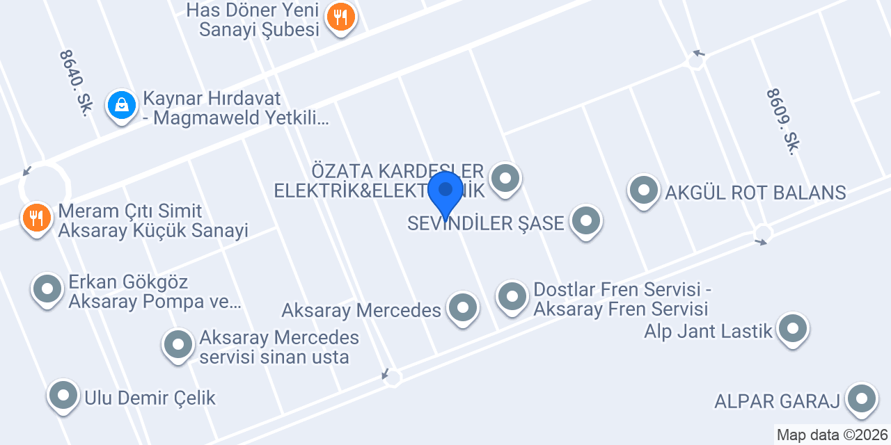 Koçman MERCEDES konumu