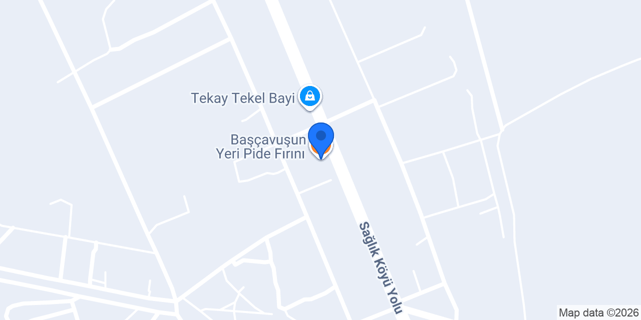 Başçavuşun Yeri Pide Fırını konumu