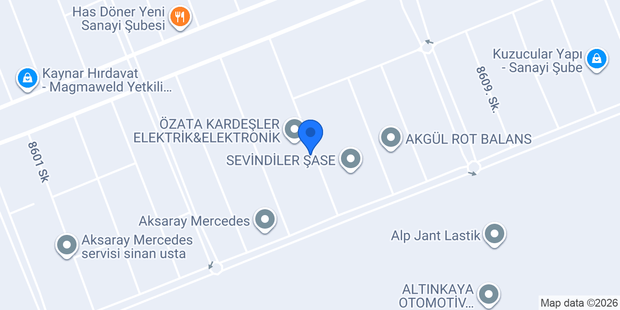 AKSARAY TEZCANLAR BİÇERDÖVER VE BALYA MAKİNELERİ YEDEK PARÇA konumu