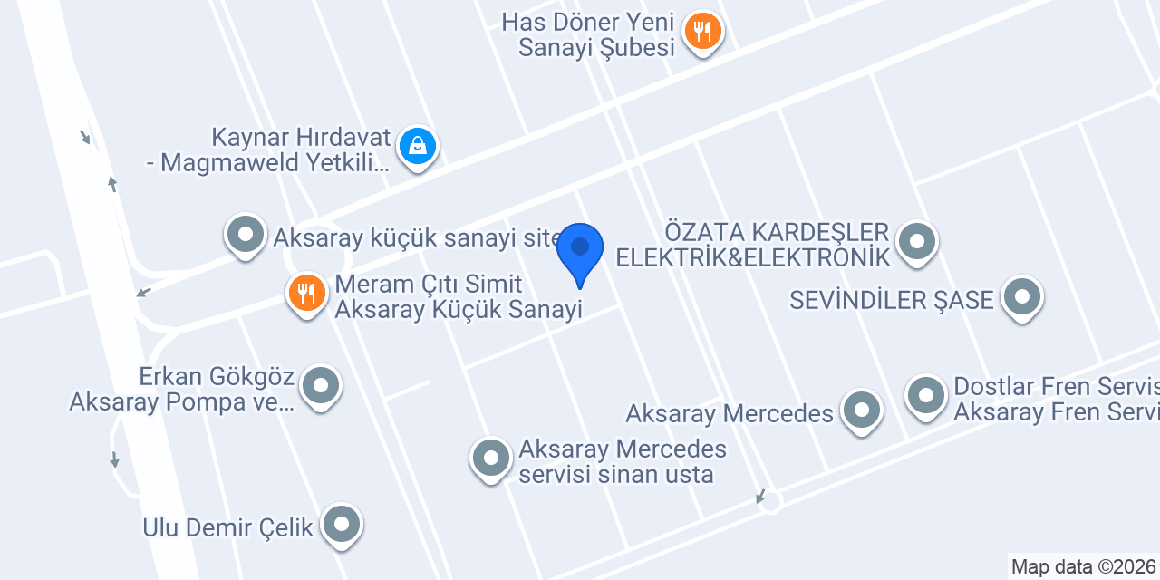 Aksaray Turbo Tamir ve Servisi konumu