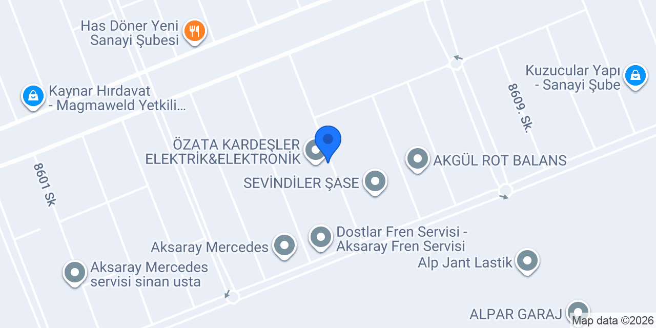 AKSARAY ELEKTRİKÇİ UZUN MUSTAFA konumu
