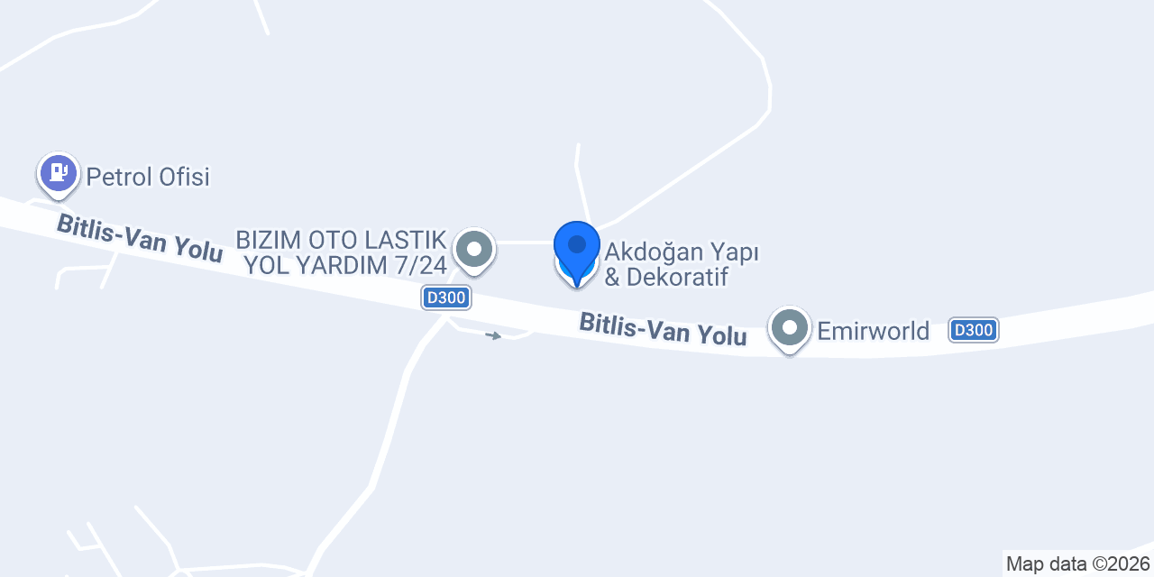 Akdoğan Yapı & Dekoratif konumu