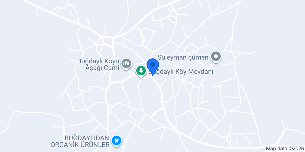 Buğdaylı İlköğretim Okulu konumu