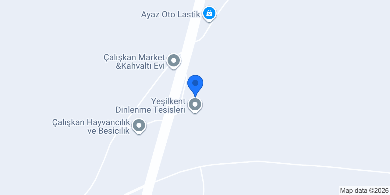 Yeşilkent Petrol konumu