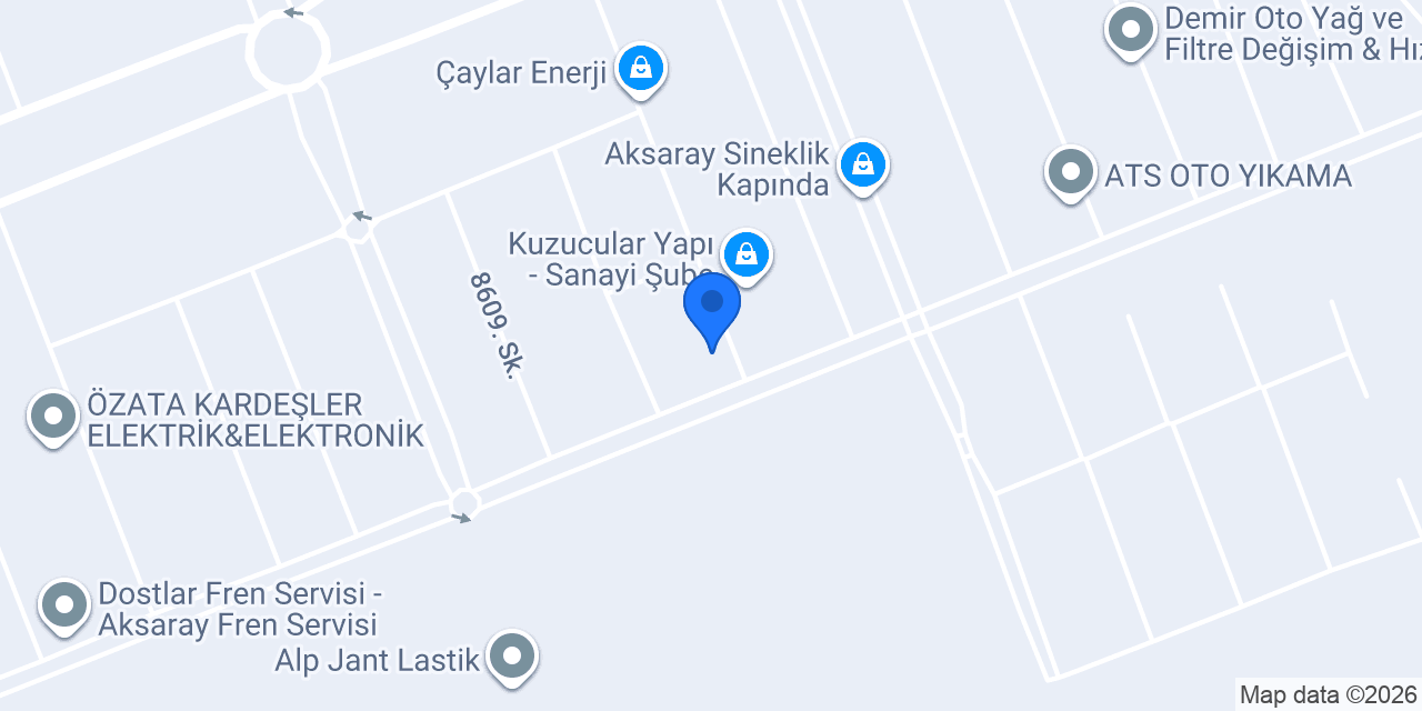 arıkan mobilya & pvc konumu