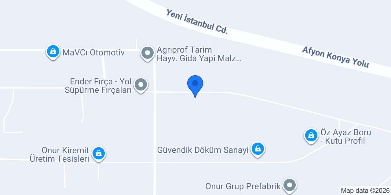 Zorlu tarim makinaları konumu